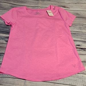 Justice Pink t-shirt, size 14/16 NWT